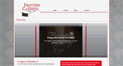 Desktop Screenshot of frontiercatering.com